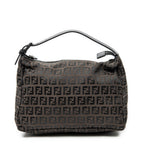 Handbag Mini Pochette Dark Brown Zucchino Canvas
