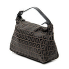 Handbag Mini Pochette Dark Brown Zucchino Canvas
