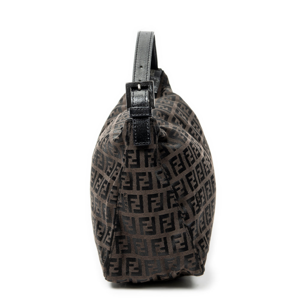 Handbag Mini Pochette Dark Brown Zucchino Canvas