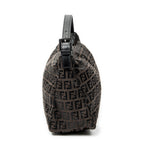 Handbag Mini Pochette Dark Brown Zucchino Canvas