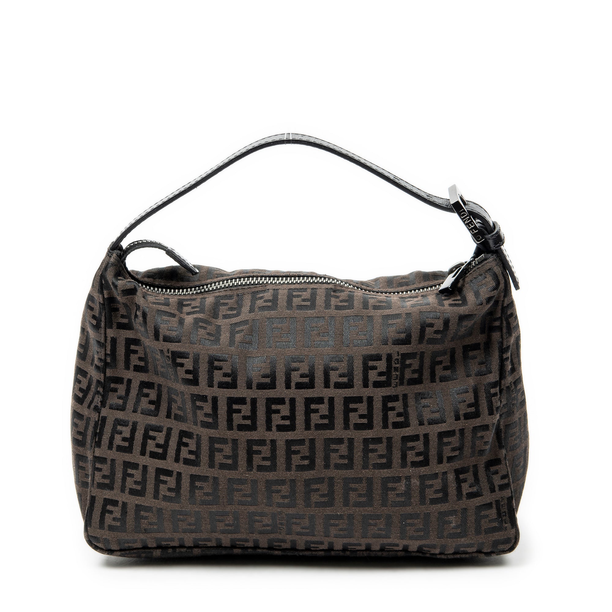Handbag Mini Pochette Dark Brown Zucchino Canvas