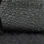 Backpack Large Bamboo Backpack Black Suede Leather