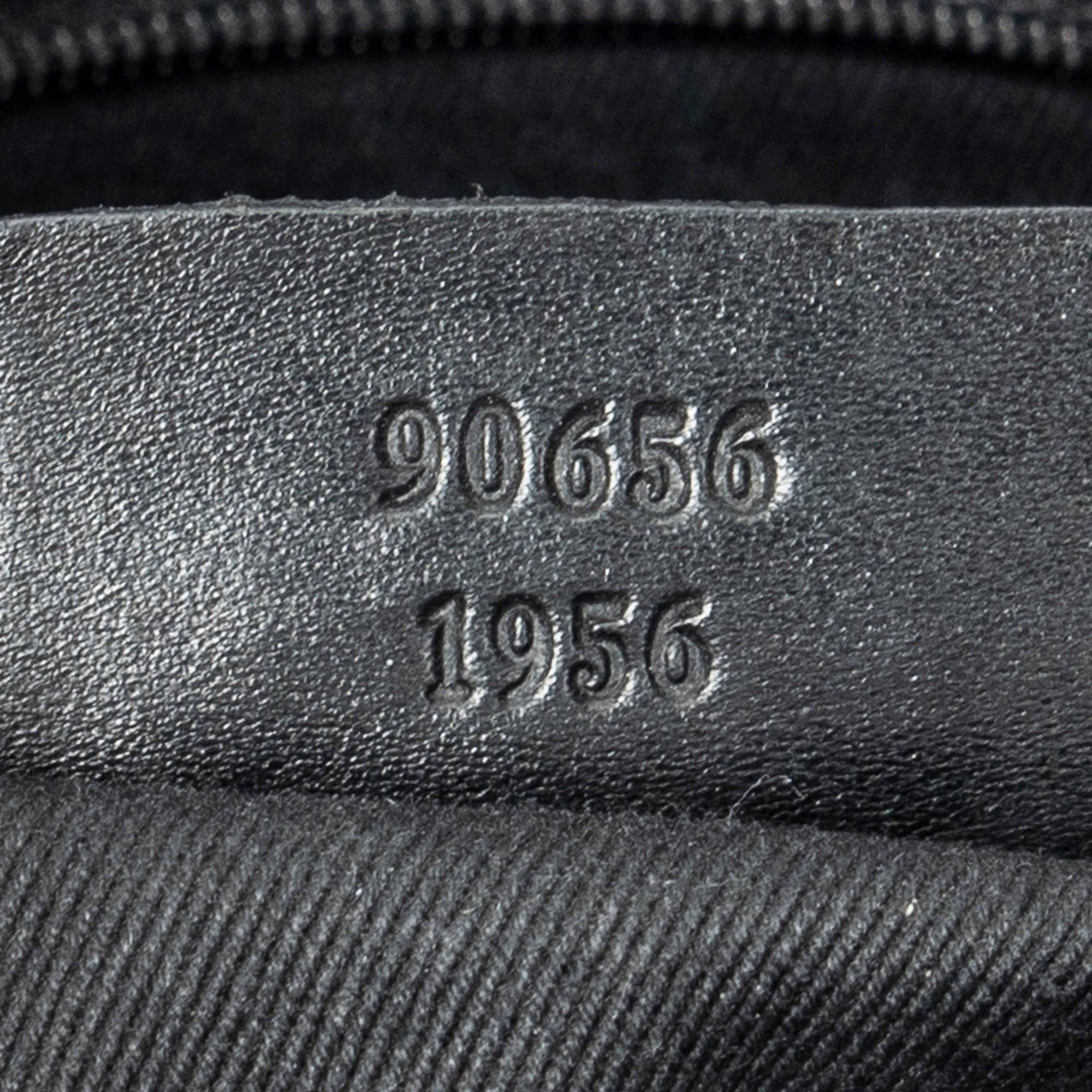 Shoulder Bag Medium Flat Messenger Black Monogrammed Canvas