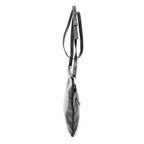 Shoulder Bag Flat Sid Crossbody Black Calfskin Leather