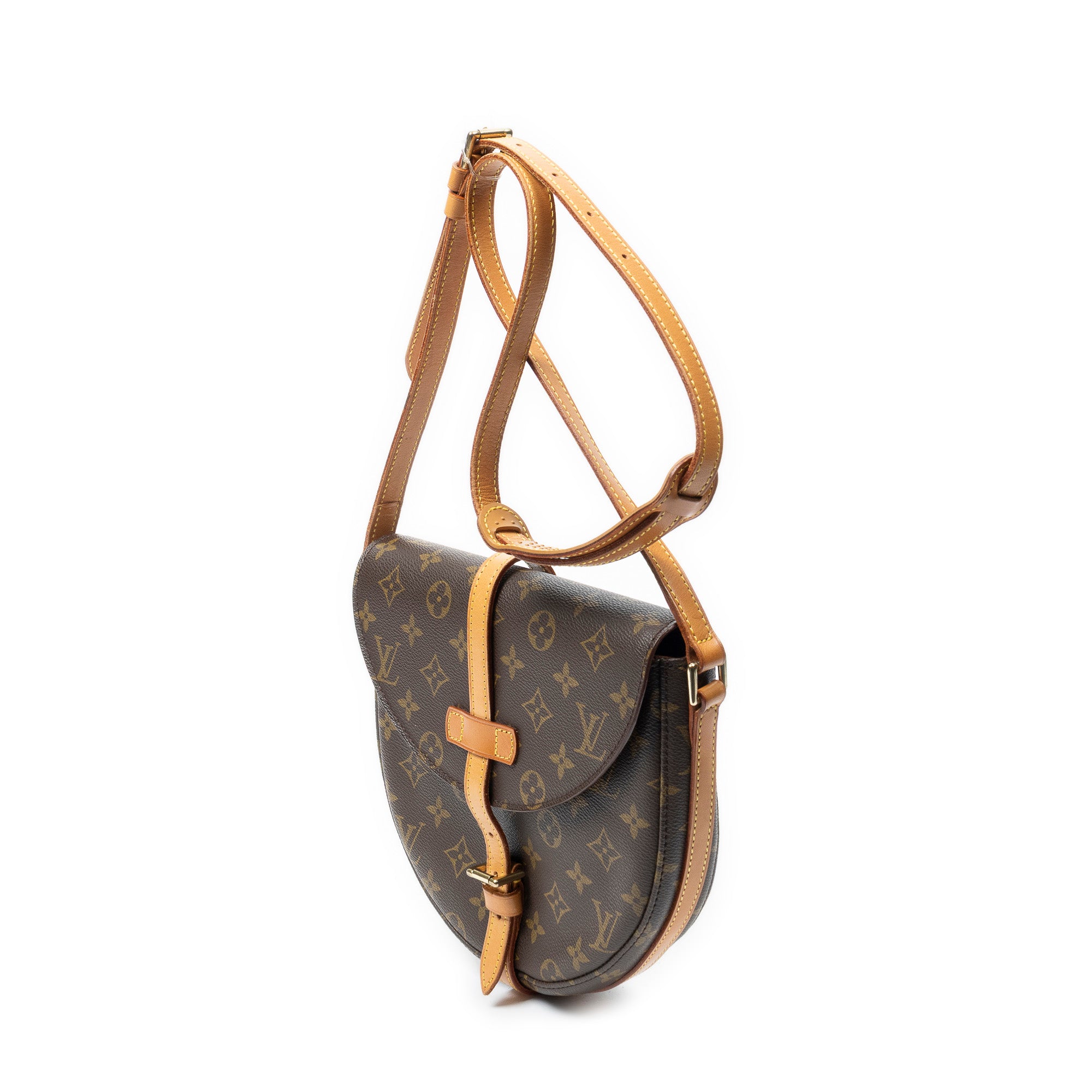 Shoulder Bag Chantilly MM Brown Monogram Canvas