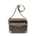 Shoulder Bag Nil Brown Monogram Canvas