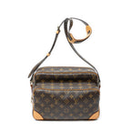 Shoulder Bag Nil Brown Monogram Canvas