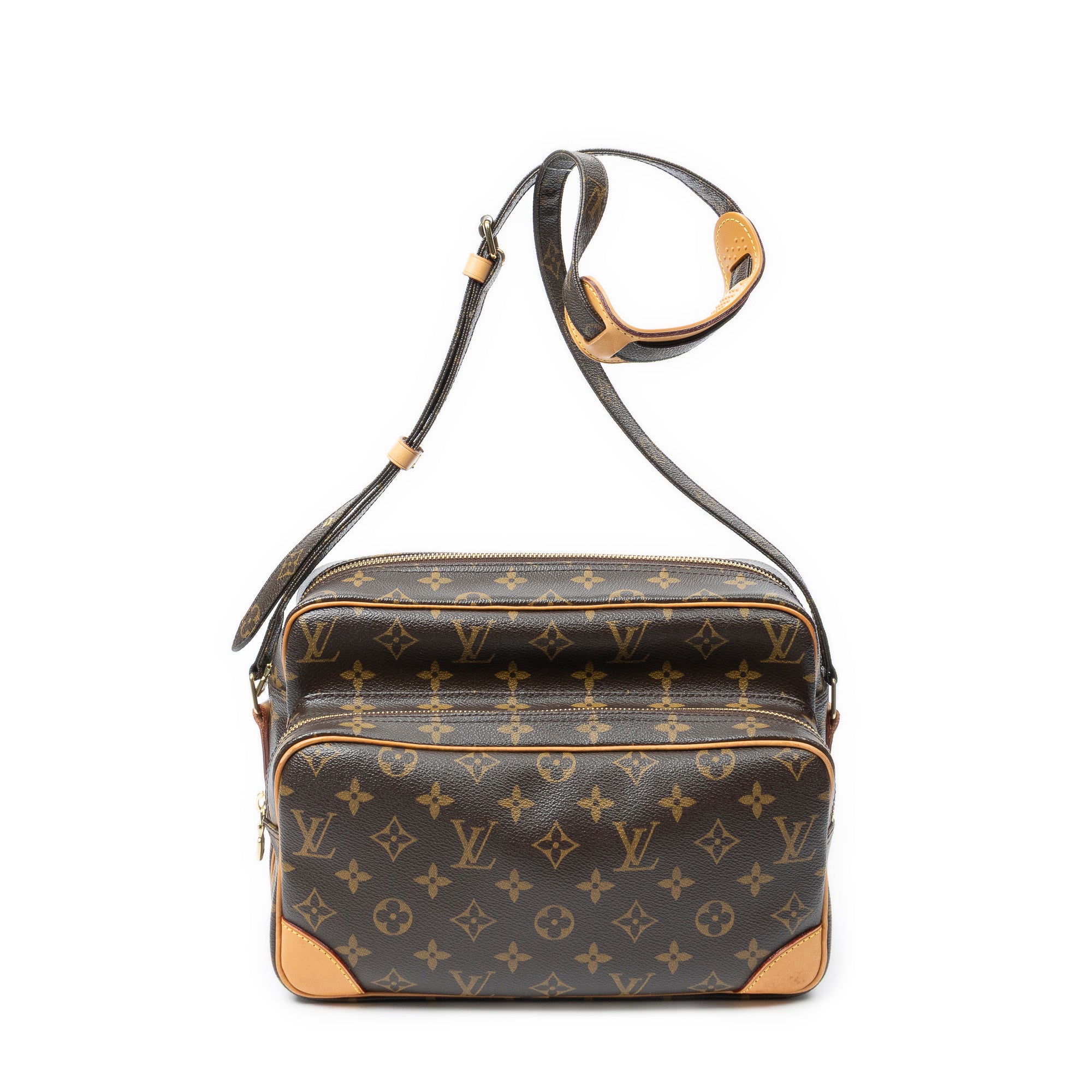Shoulder Bag Nil Brown Monogram Canvas