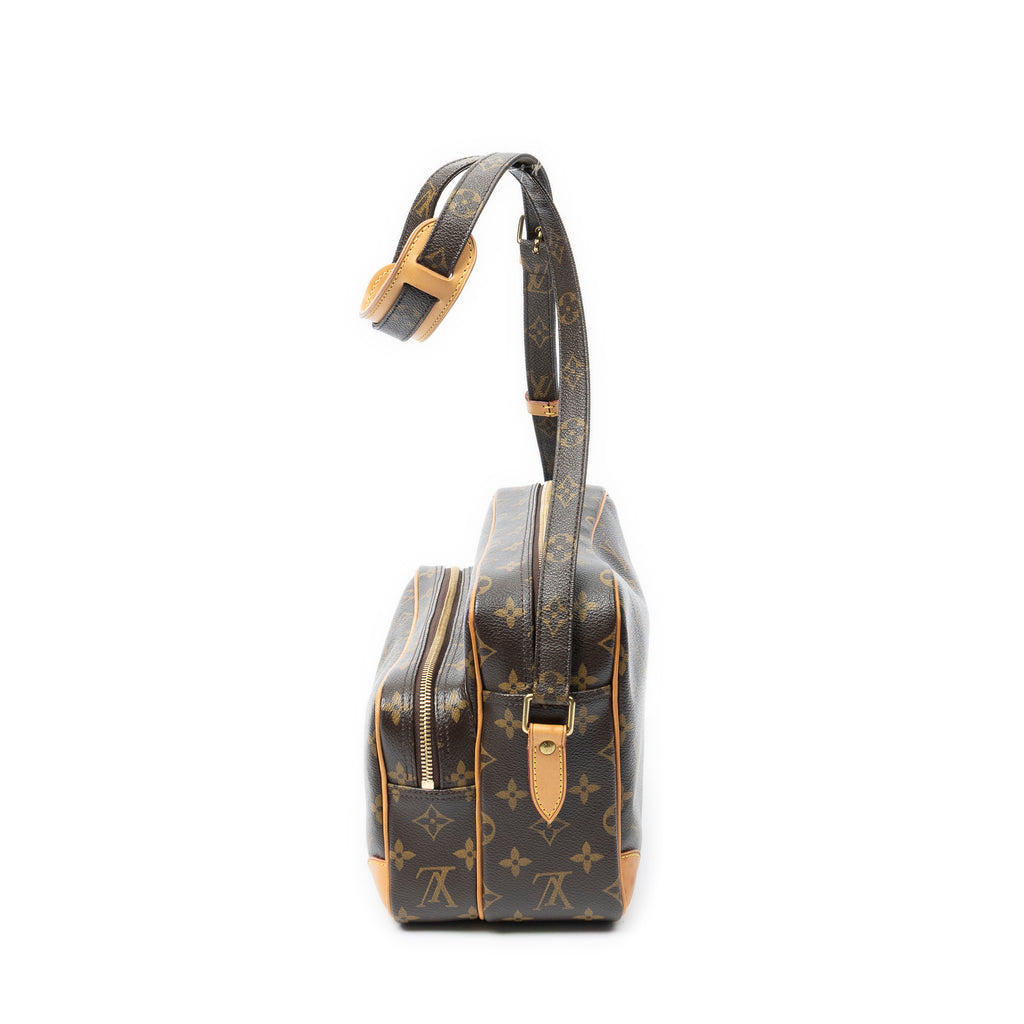 Shoulder Bag Nil Brown Monogram Canvas