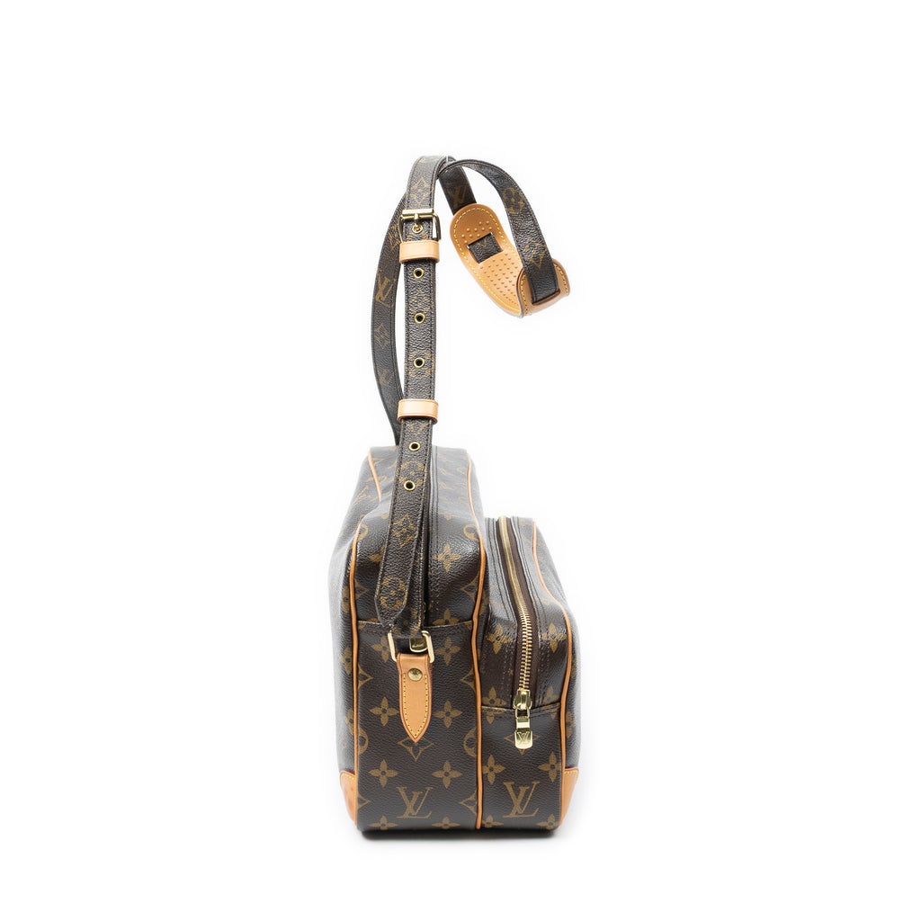 Shoulder Bag Nil Brown Monogram Canvas