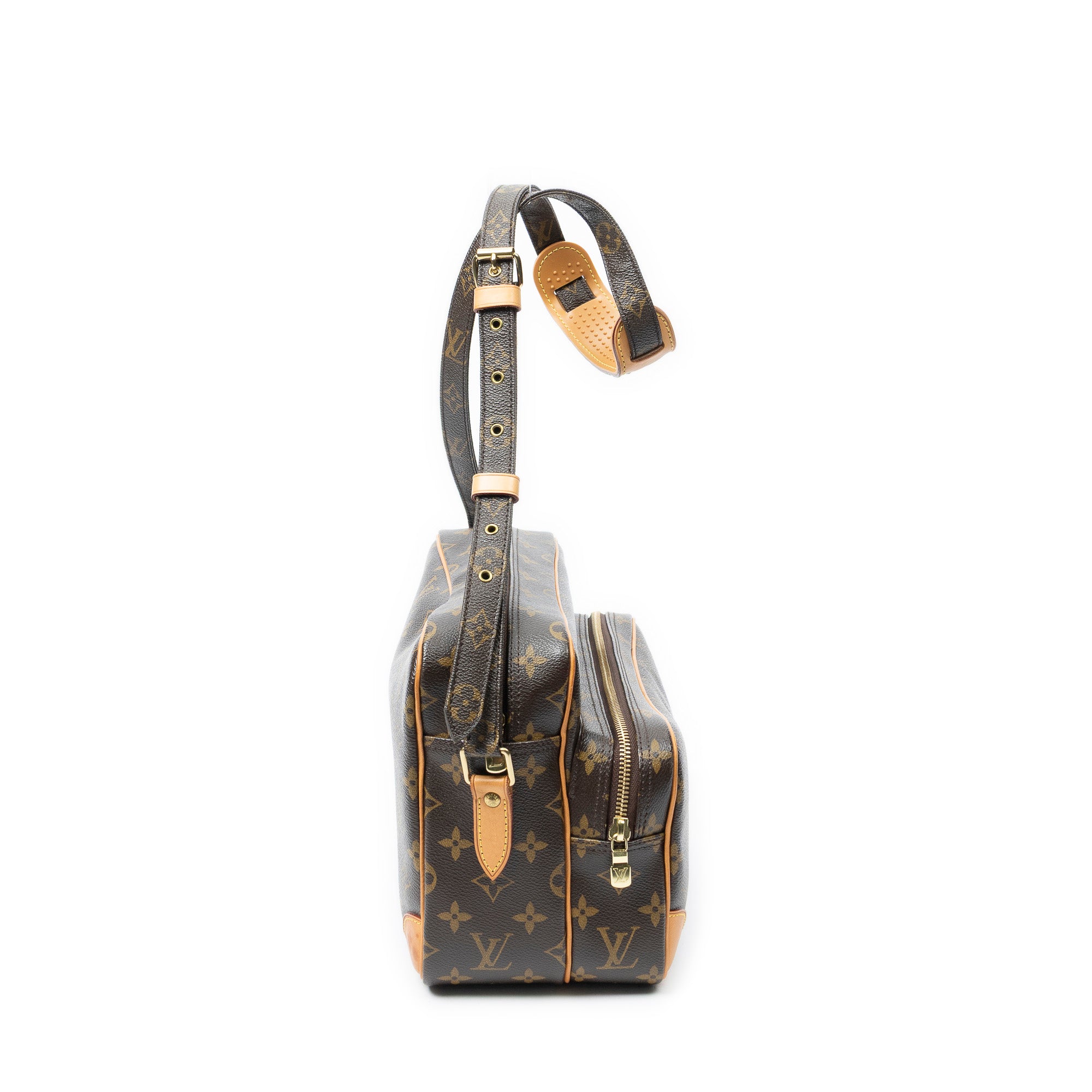 Shoulder Bag Nil Brown Monogram Canvas