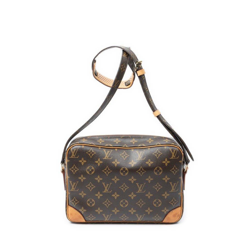 Shoulder Bag Nil Brown Monogram Canvas
