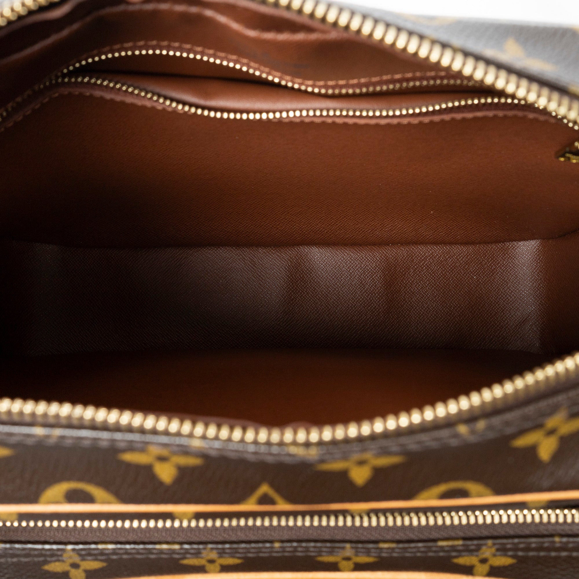Shoulder Bag Nil Brown Monogram Canvas