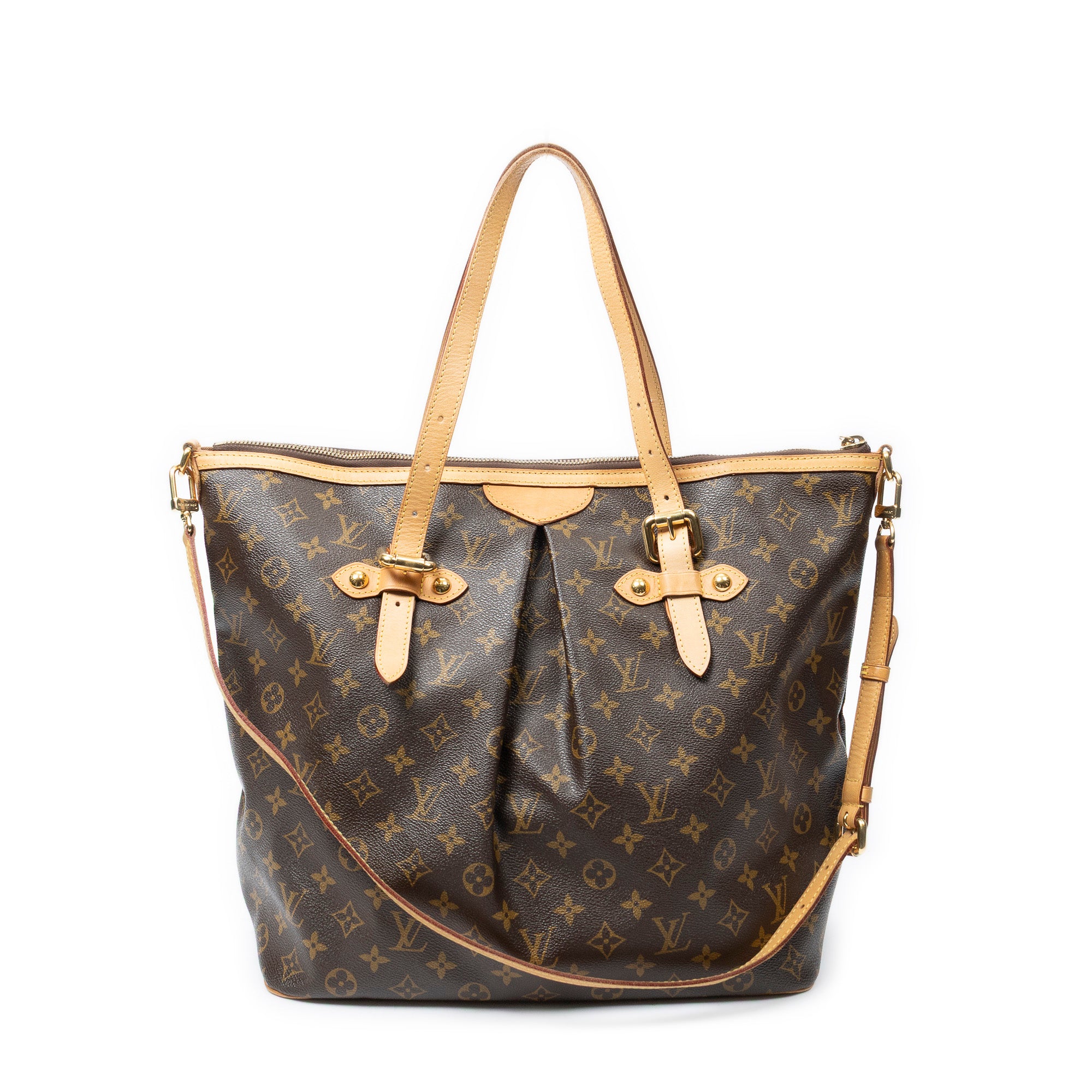 Shoulder Bag Palermo GM Brown Monogram Canvas