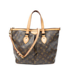 Shoulder Bag Palermo PM Brown Monogram Canvas
