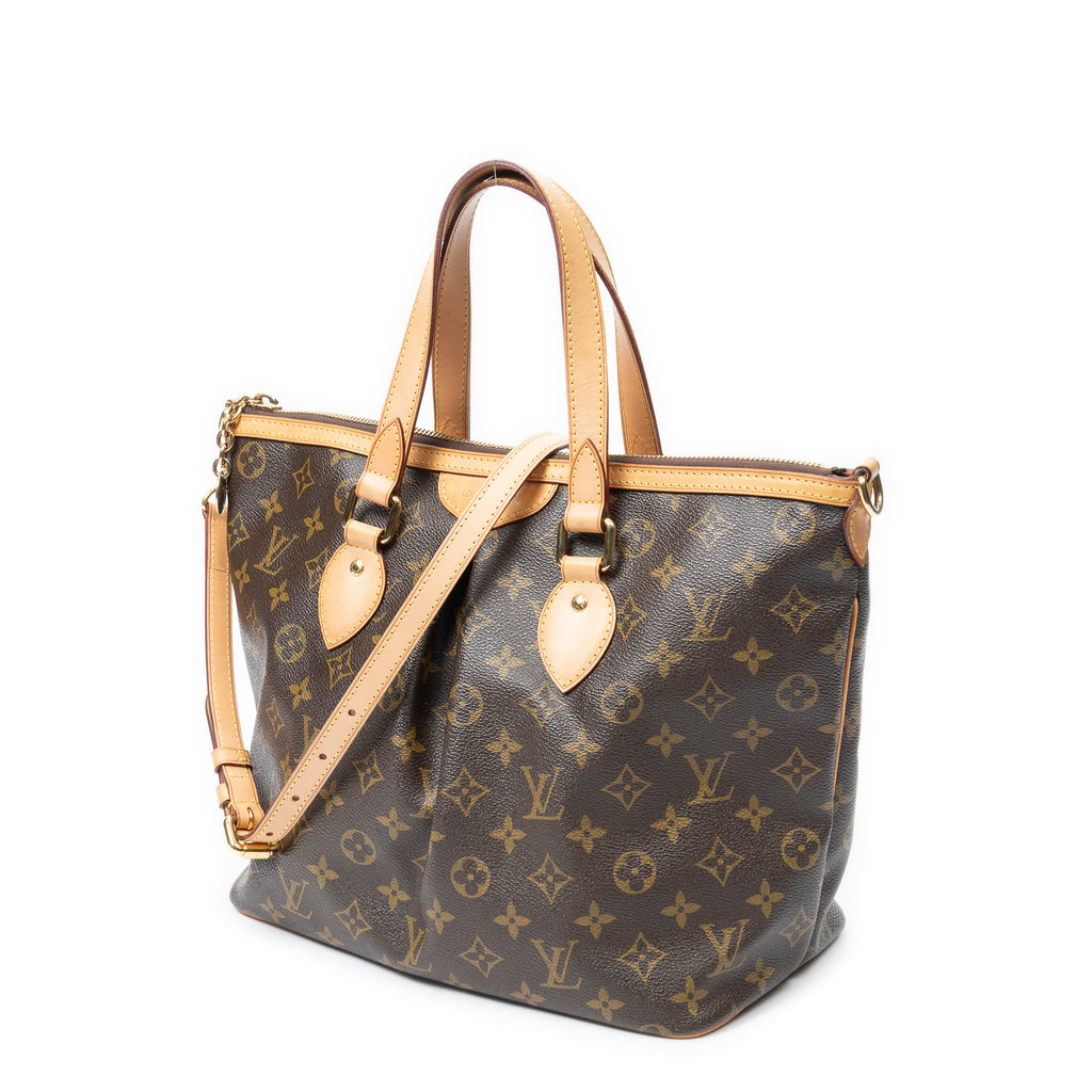 Shoulder Bag Palermo PM Brown Monogram Canvas