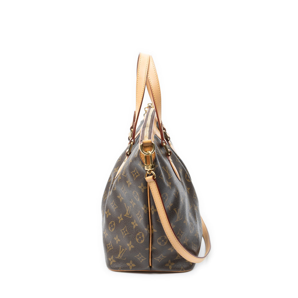 Shoulder Bag Palermo PM Brown Monogram Canvas