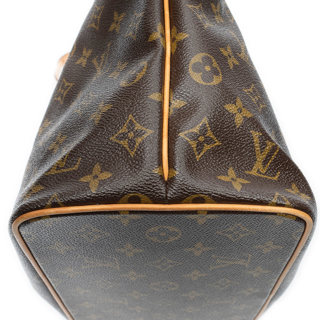 Shoulder Bag Palermo PM Brown Monogram Canvas