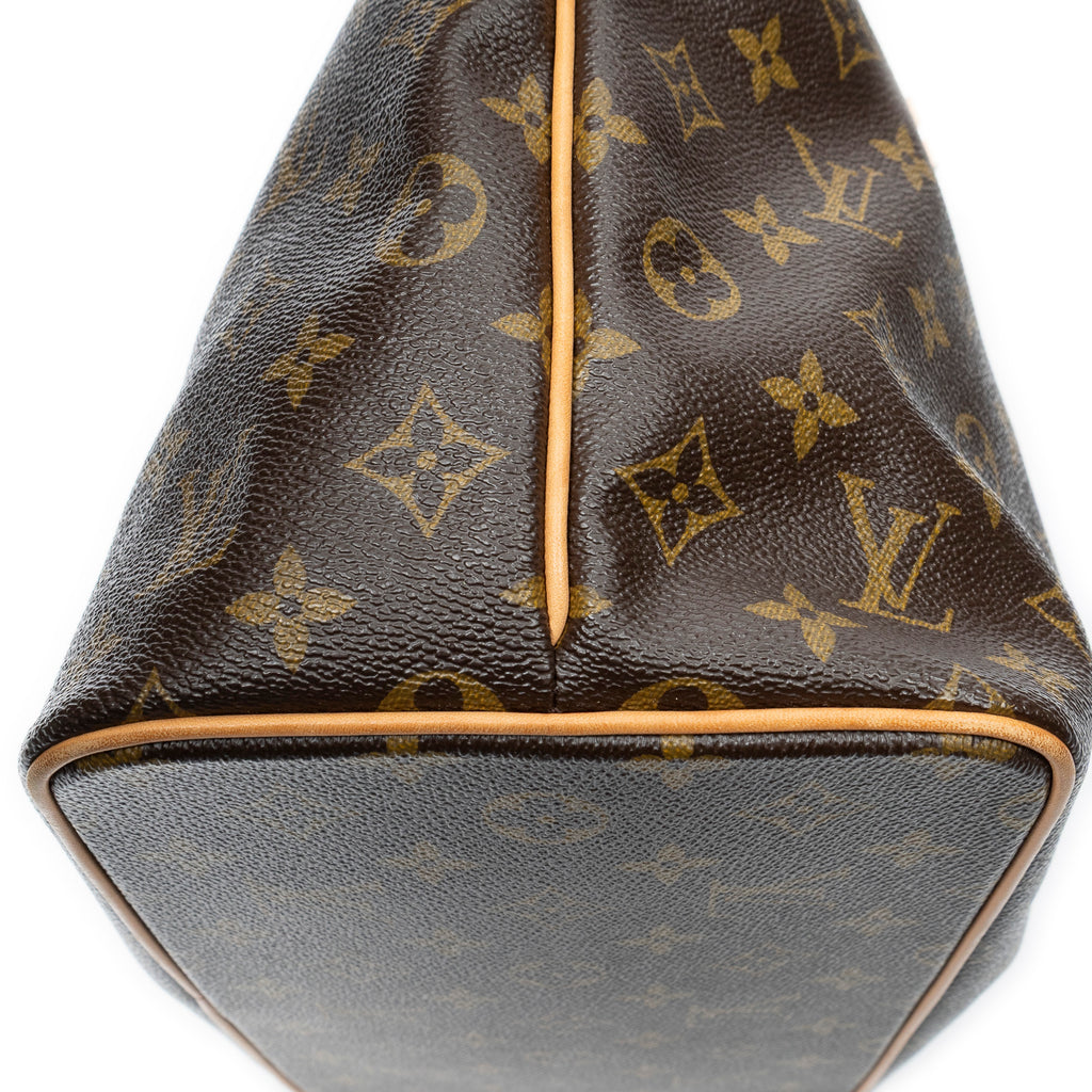 Shoulder Bag Palermo PM Brown Monogram Canvas