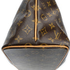 Shoulder Bag Palermo PM Brown Monogram Canvas