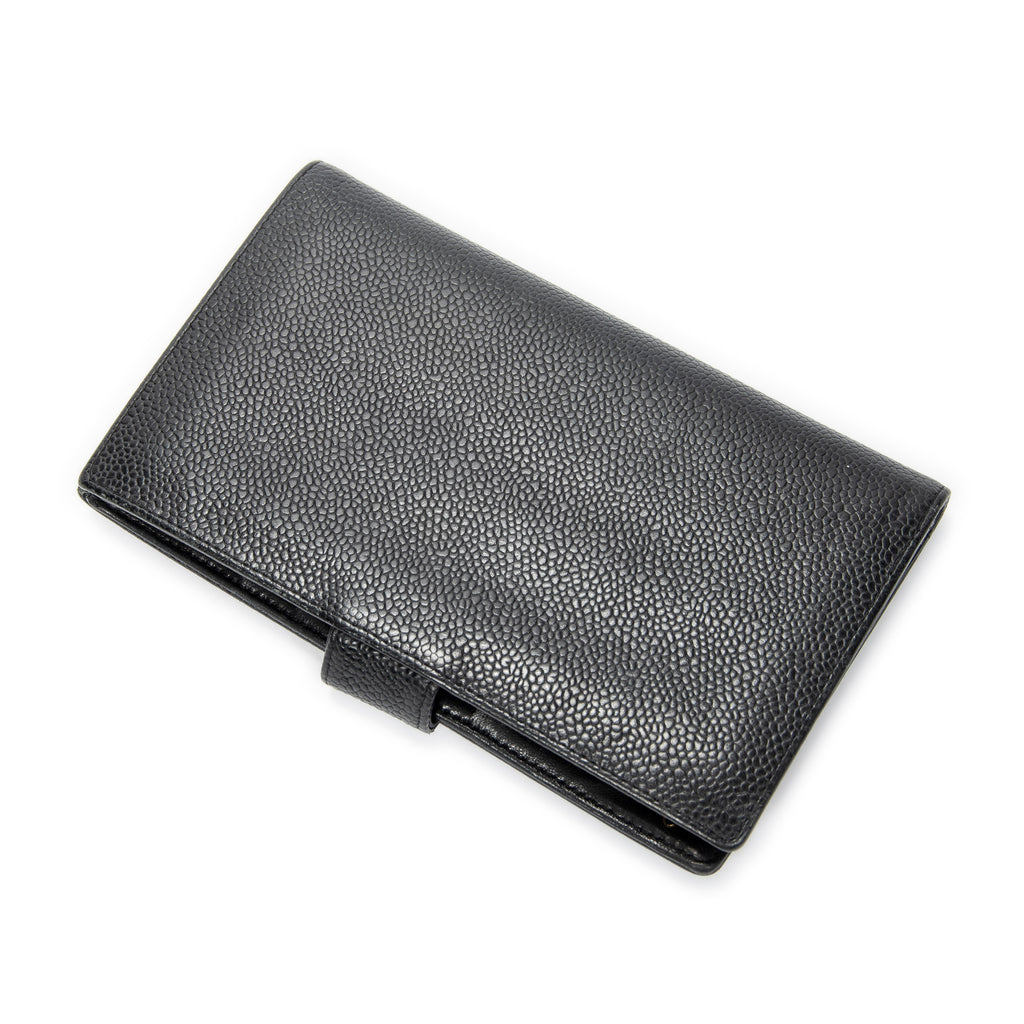 Wallet Timeless French Purse Wallet Black Caviar Leather
