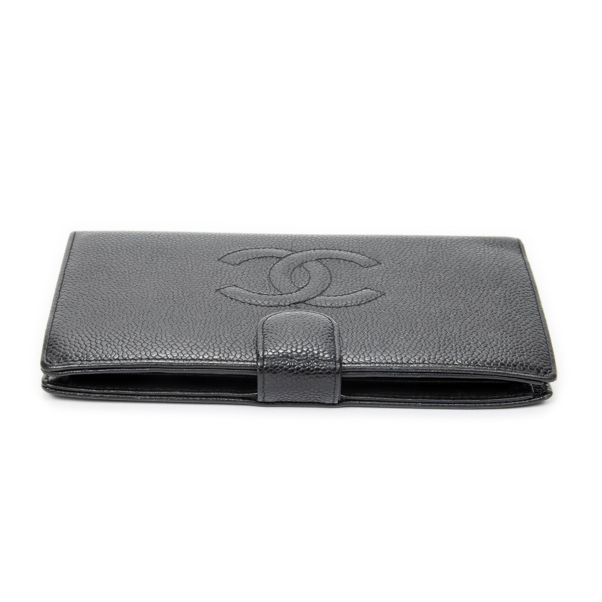 Wallet Timeless French Purse Wallet Black Caviar Leather
