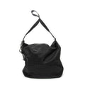 Shoulder Bag Large Zip Messenger Black Zucchino Canvas