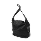 Shoulder Bag Large Zip Messenger Black Zucchino Canvas