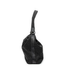 Shoulder Bag Large Zip Messenger Black Zucchino Canvas