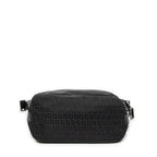 Shoulder Bag Large Zip Messenger Black Zucchino Canvas