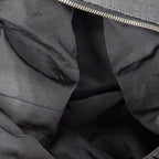 Shoulder Bag Large Zip Messenger Black Zucchino Canvas