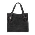 Handbag Mini Shopping Tote Black Zucchino Canvas