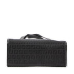 Handbag Mini Shopping Tote Black Zucchino Canvas