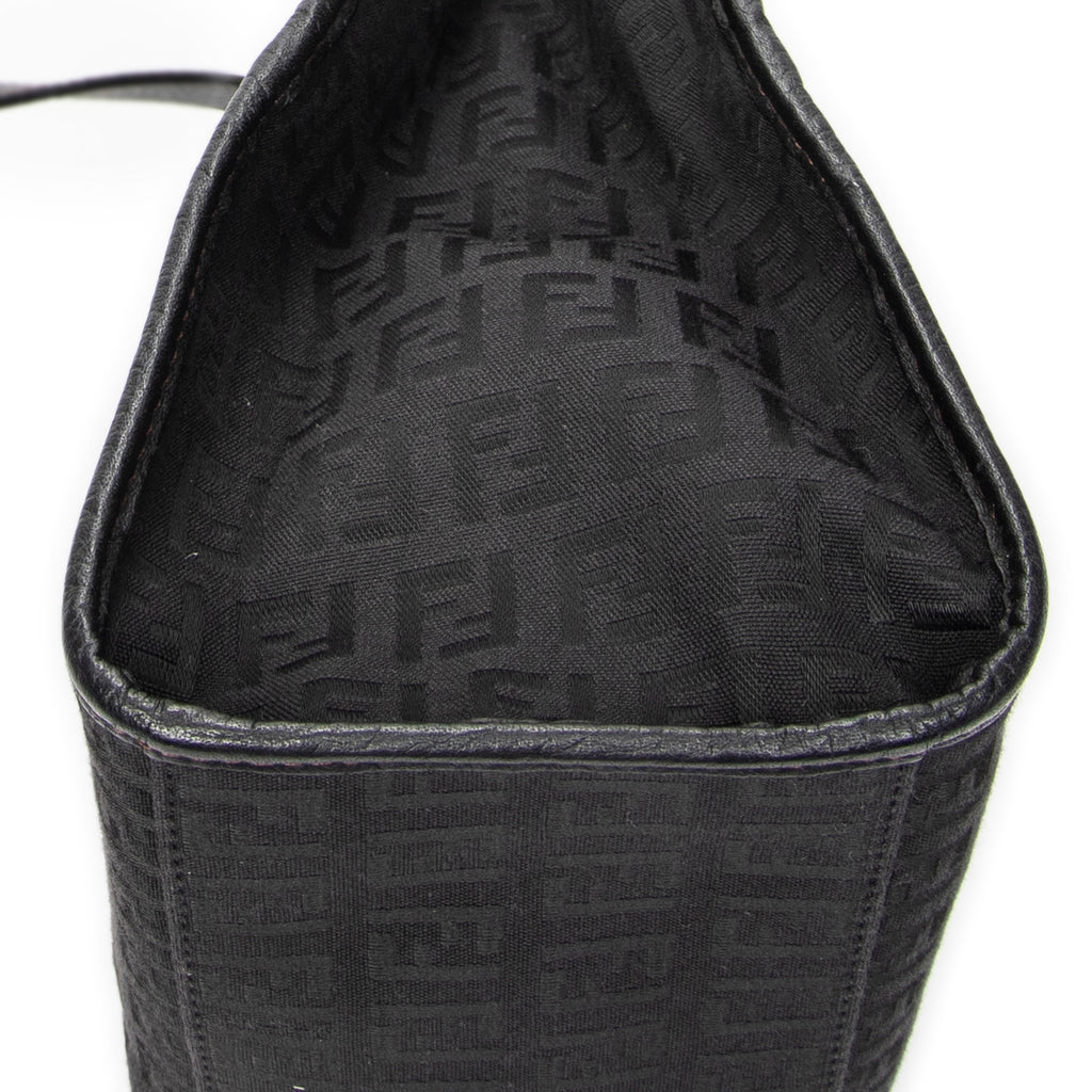 Handbag Mini Shopping Tote Black Zucchino Canvas