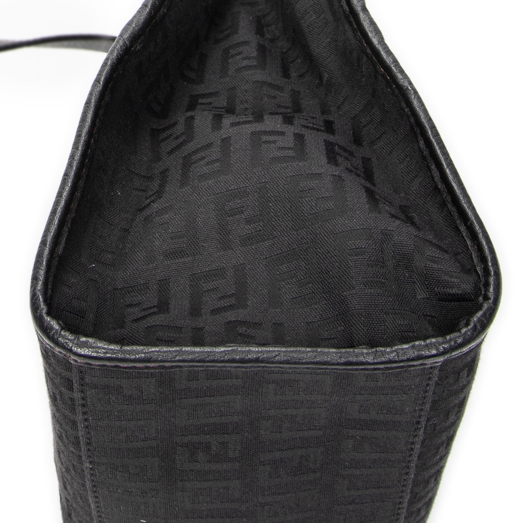 Handbag Mini Shopping Tote Black Zucchino Canvas