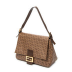 Shoulder Bag Mama Forever Brown Zucchino Coated Canvas