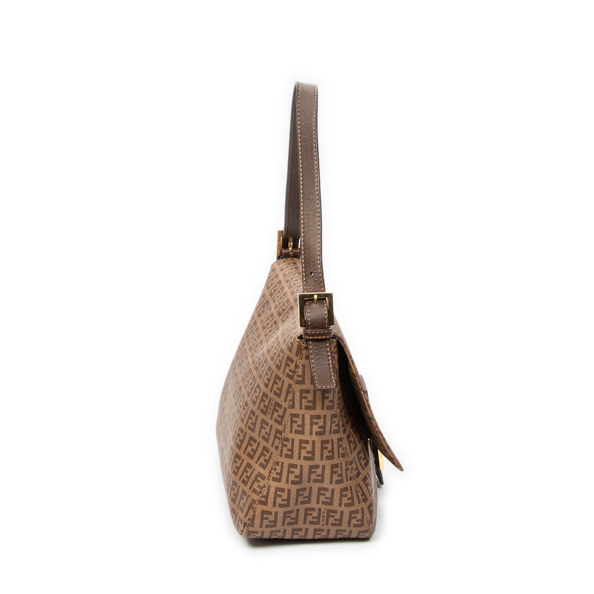 Shoulder Bag Mama Forever Brown Zucchino Coated Canvas