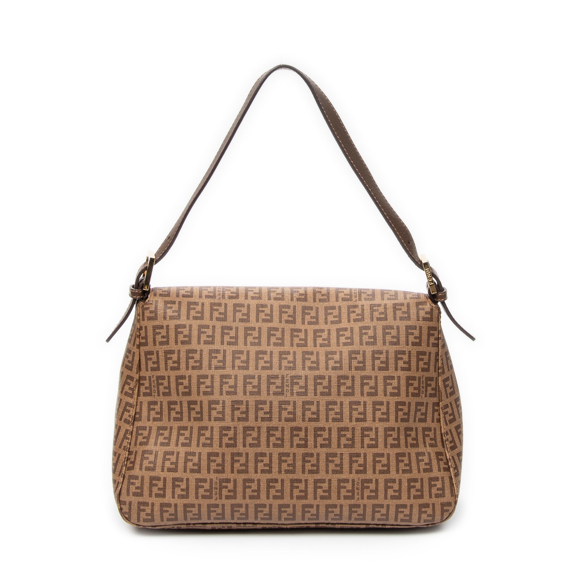 Shoulder Bag Mama Forever Brown Zucchino Coated Canvas