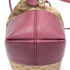 Shoulder Bag Bree Dome Tote Beige Monogrammed Canvas