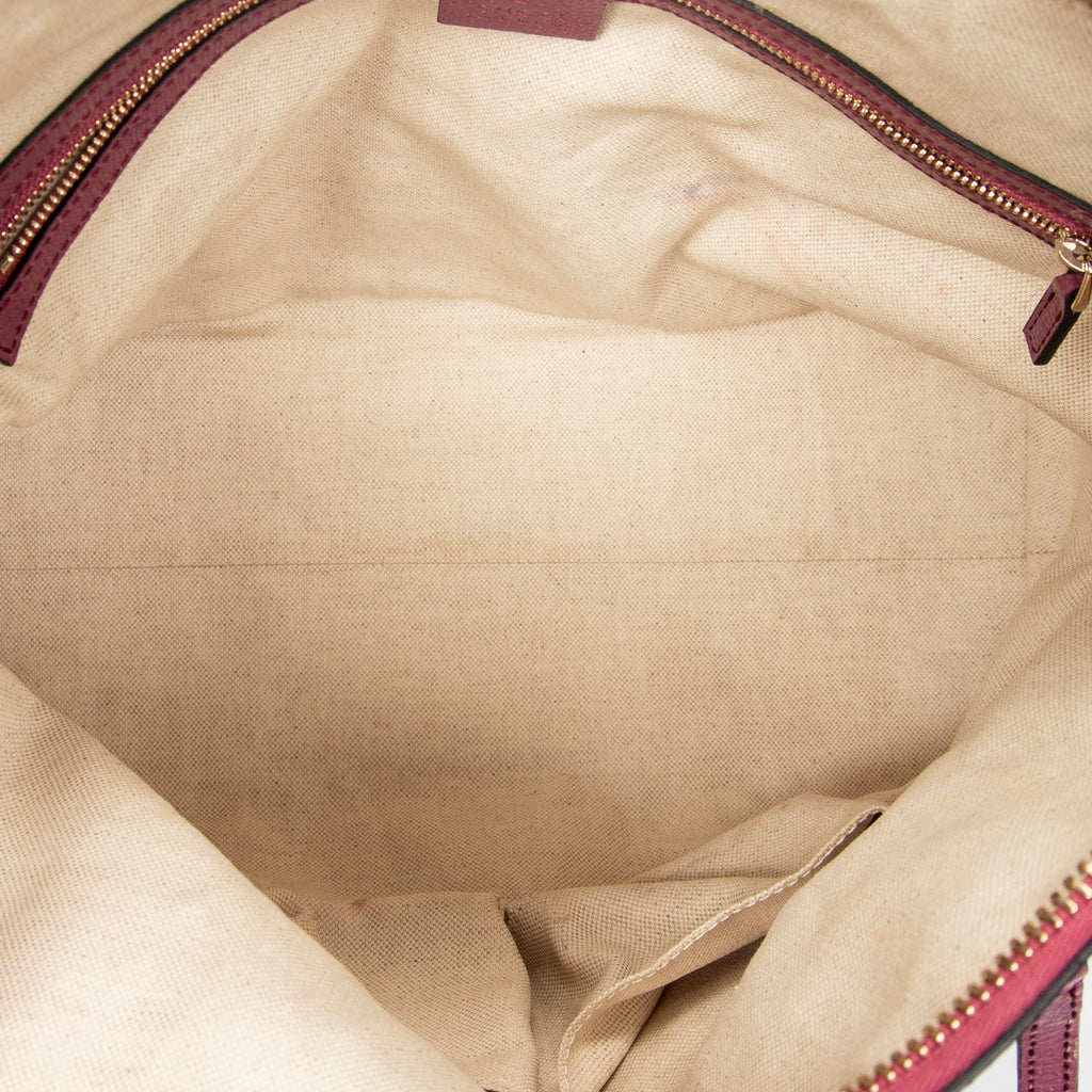Shoulder Bag Bree Dome Tote Beige Monogrammed Canvas