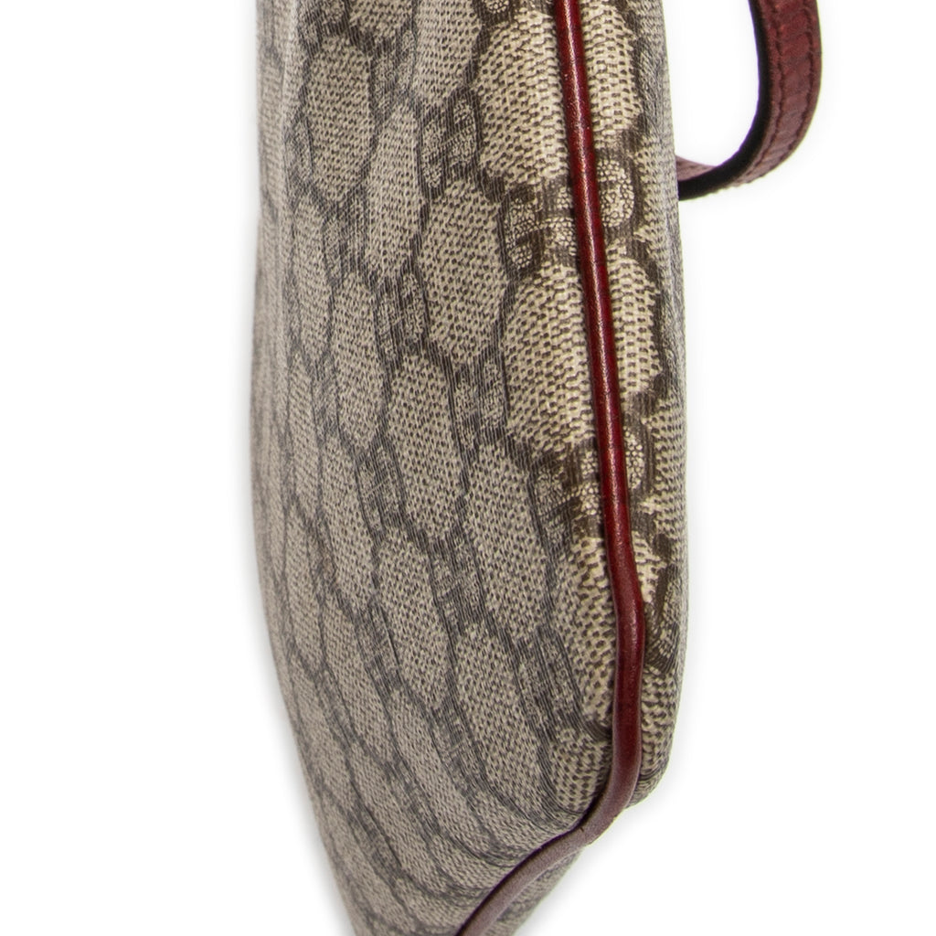 Handbag Mini Vertical Tote Beige Supreme Coated Canvas