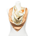 Scarf Scarf Light Beige 100% Twill Silk