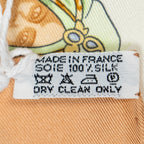 Scarf Scarf Light Beige 100% Twill Silk
