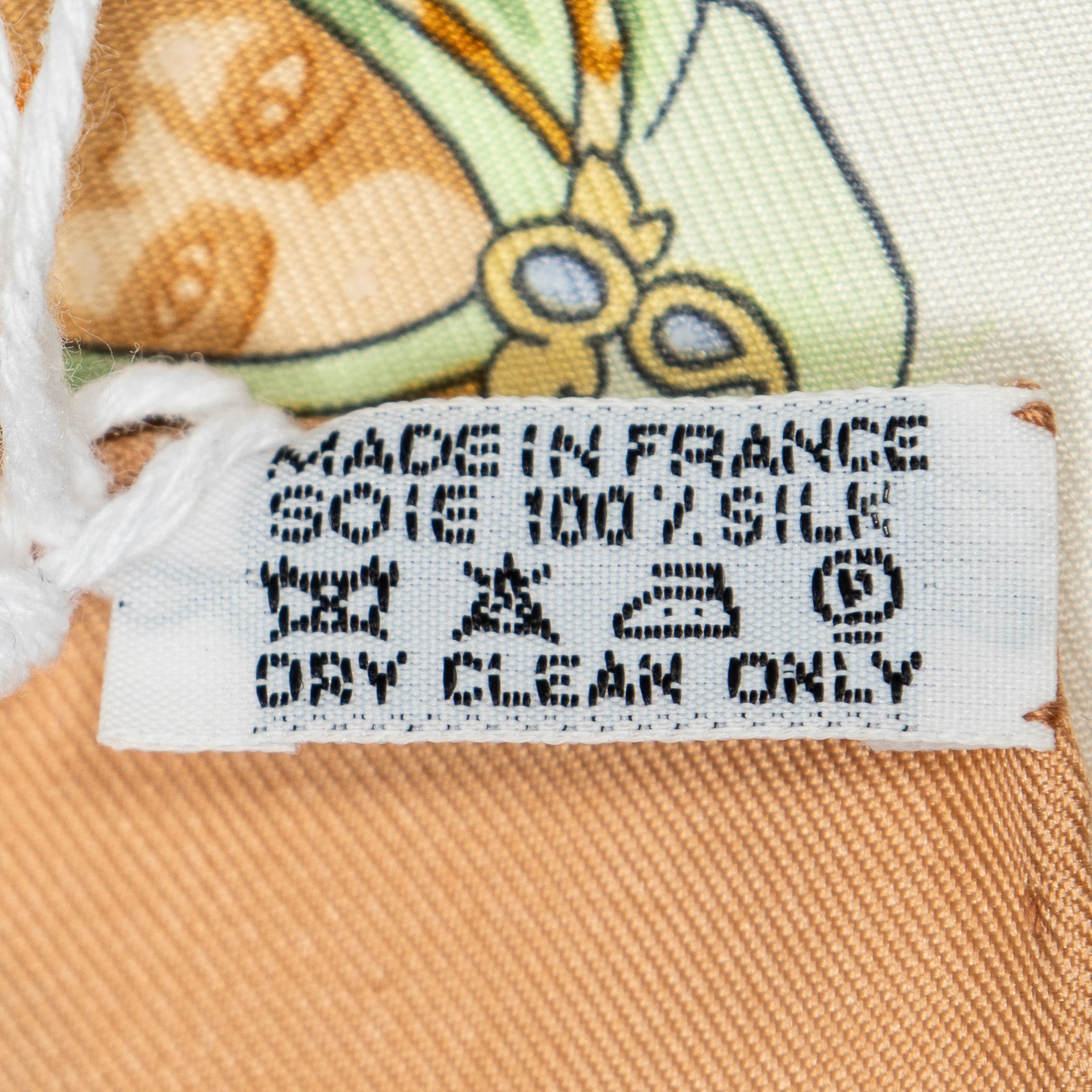 Scarf Scarf Light Beige 100% Twill Silk