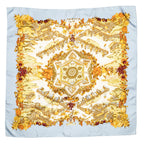 Scarf Scarf Light Blue 100% Twill Silk