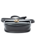 Shoulder Bag Small Kaia Crossbody Black Calfskin Leather