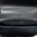 Shoulder Bag Small Kaia Crossbody Black Calfskin Leather