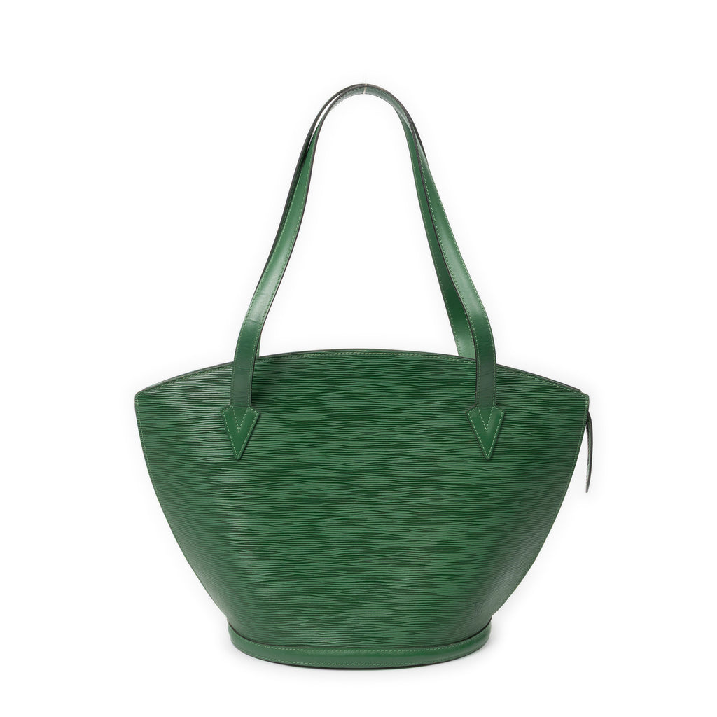 Shoulder Bag St-Jacques Shopping GM Green Epi