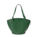 Shoulder Bag St-Jacques Shopping GM Green Epi