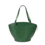 Shoulder Bag St-Jacques Shopping GM Green Epi